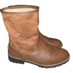 Nautica Brown Ankle Boots